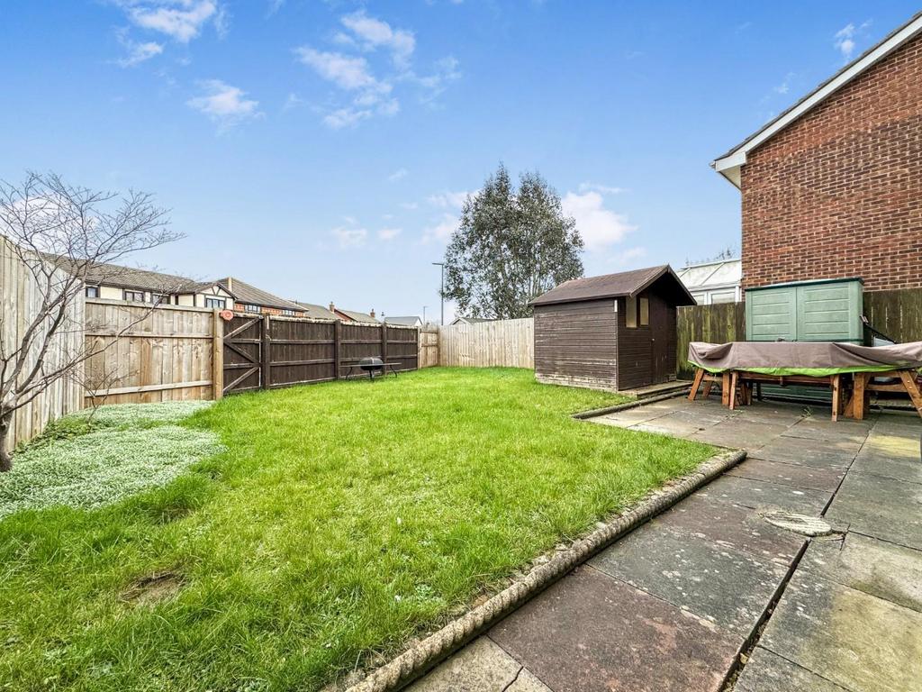 Rear garden