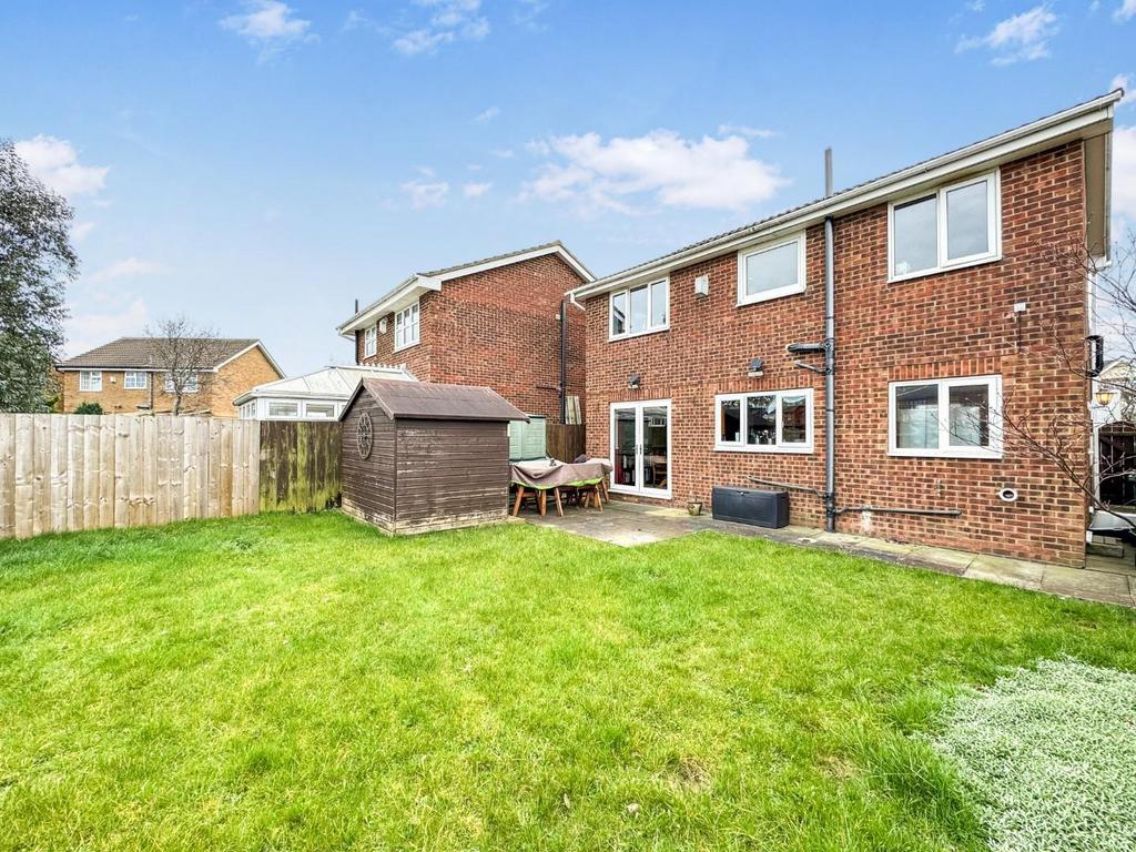 Rear garden
