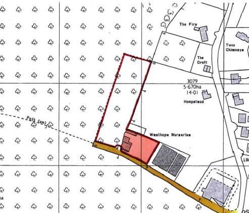 Land plan Bury House