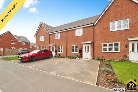 2 bedroom terraced house for sale, BUZZARD WAY, East Leake, Loughborough, Leicestershire, LE12