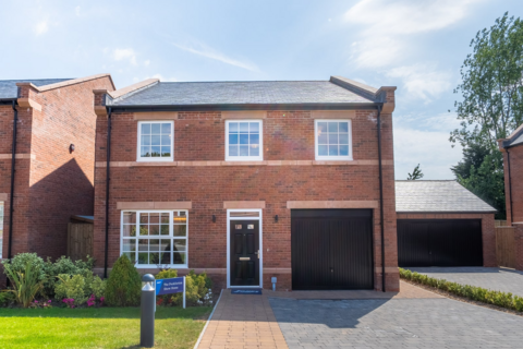 4 bedroom detached house for sale, Plot 30, Peckforton at Alderley Gardens, Alderley Park, Congleton Road, Alderley Edge, Cheshire SK10