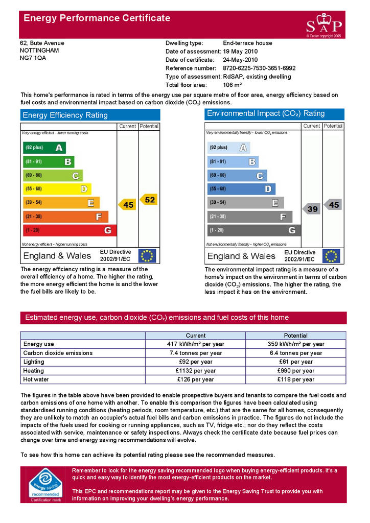 EPC (Contains public sector information licensed under the Open Government Licence v3.0.)