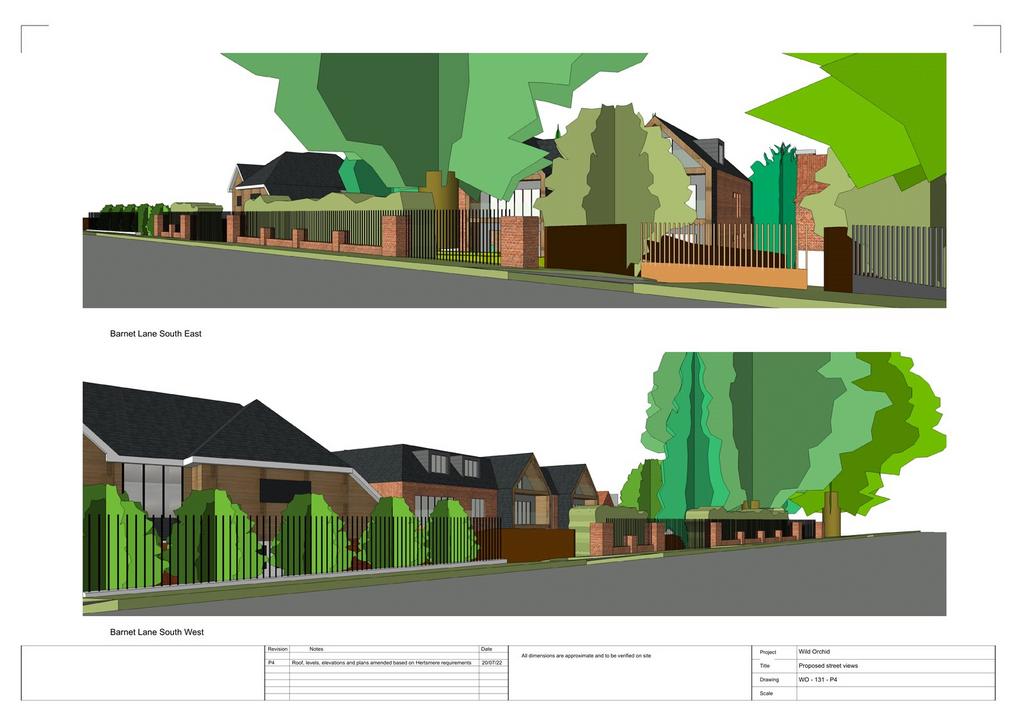 Lane, Elstree, Borehamwood, Hertfordshire, WD6 9 bed detached