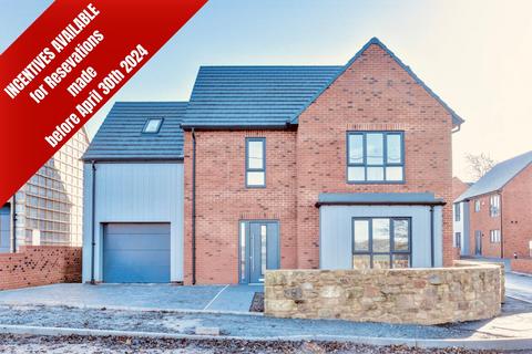4 bedroom detached house for sale - Town Foot Rise, Shilbottle, Alnwick, Northumberland