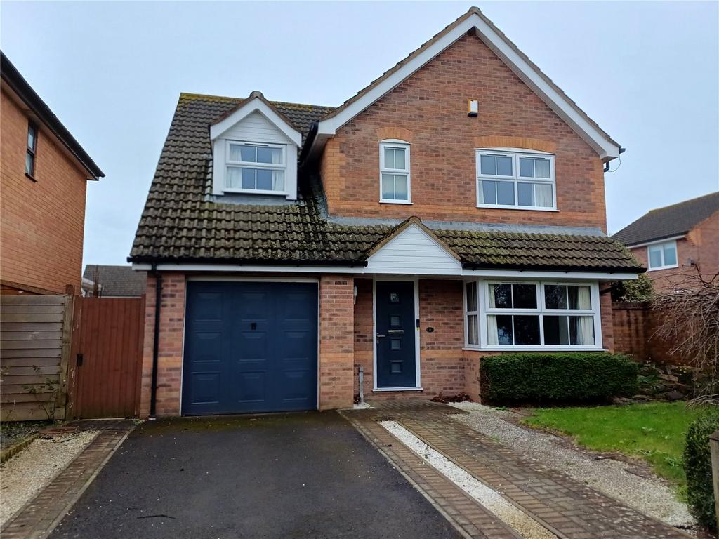 Townsend Way, Bradpole, Bridport... 4 bed detached house for sale £