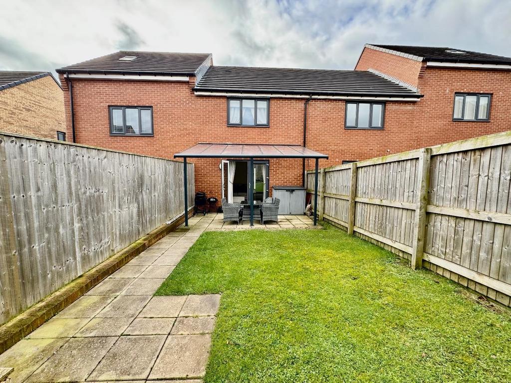 Rear garden