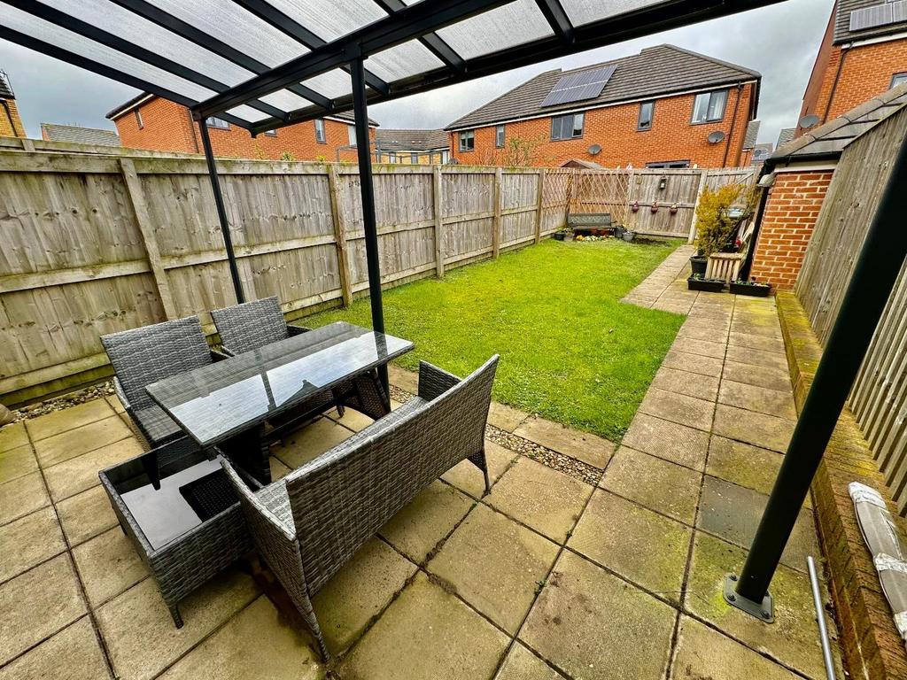Rear garden