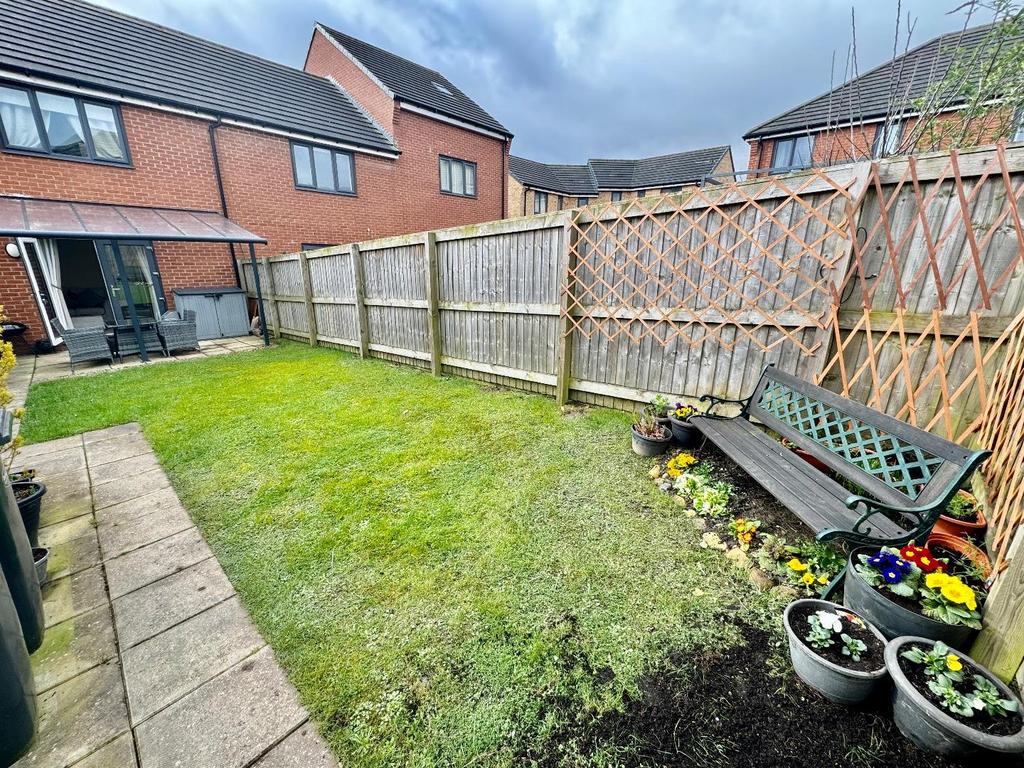 Rear garden