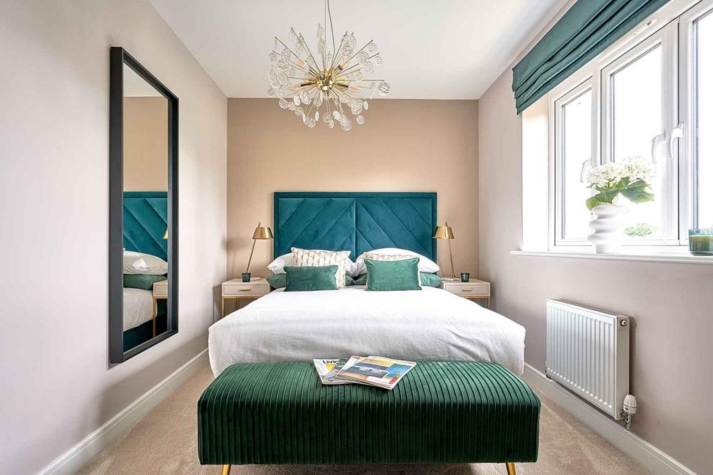 Good size double room ideal for guests