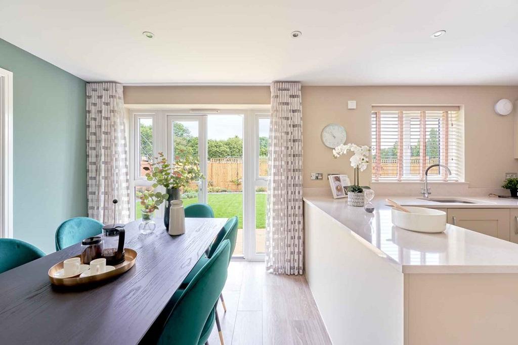 Great views onto the garden