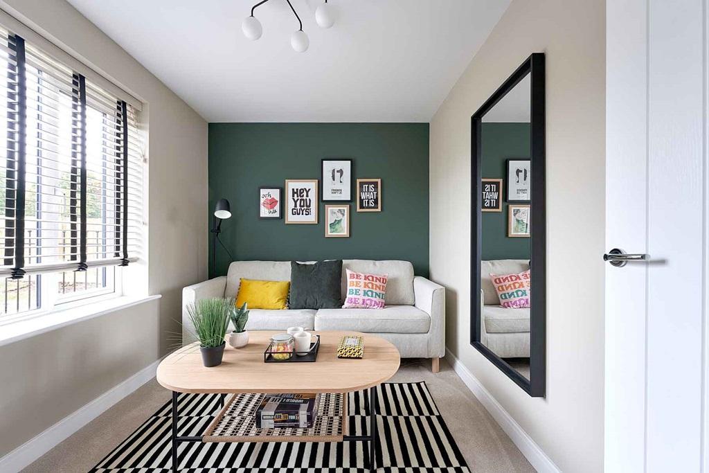 Ideal space for a family room