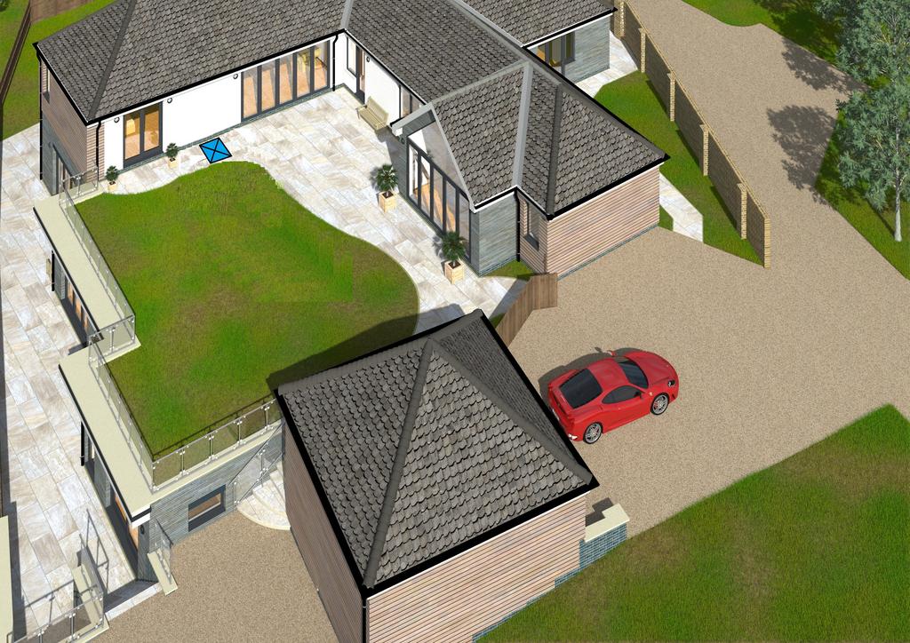 Barry Drive, Kirby Muxloe, Leicester, LE9 5 bed detached bungalow for