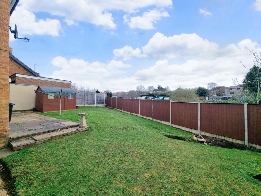 Rear garden