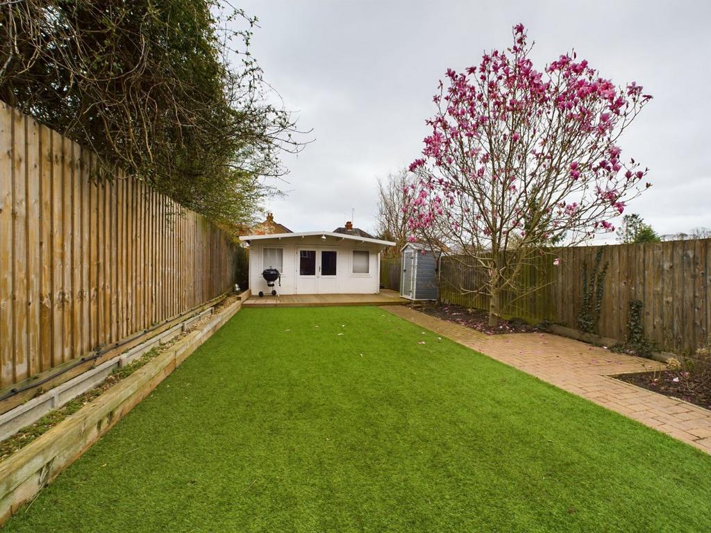 Rear garden
