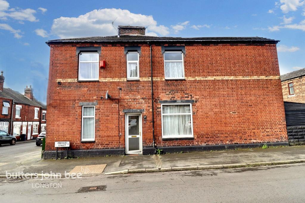 Colville Street, StokeOnTrent 3 bed end of terrace house for sale £