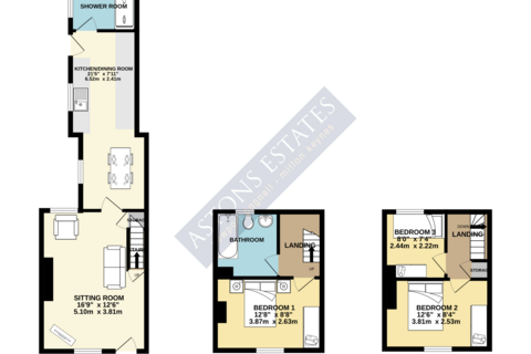 3 bedroom townhouse for sale, Union Street, Newport Pagnell