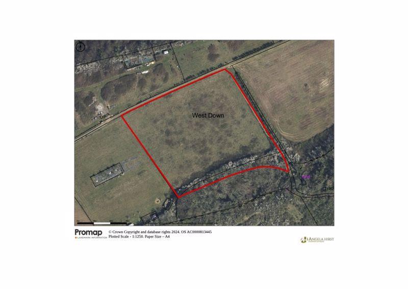 Grazing land for sale Church Hougham Land for sale £60,000
