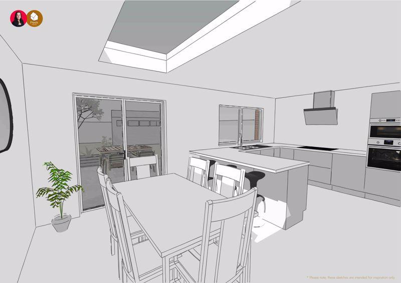 3 D Model Kitchen...