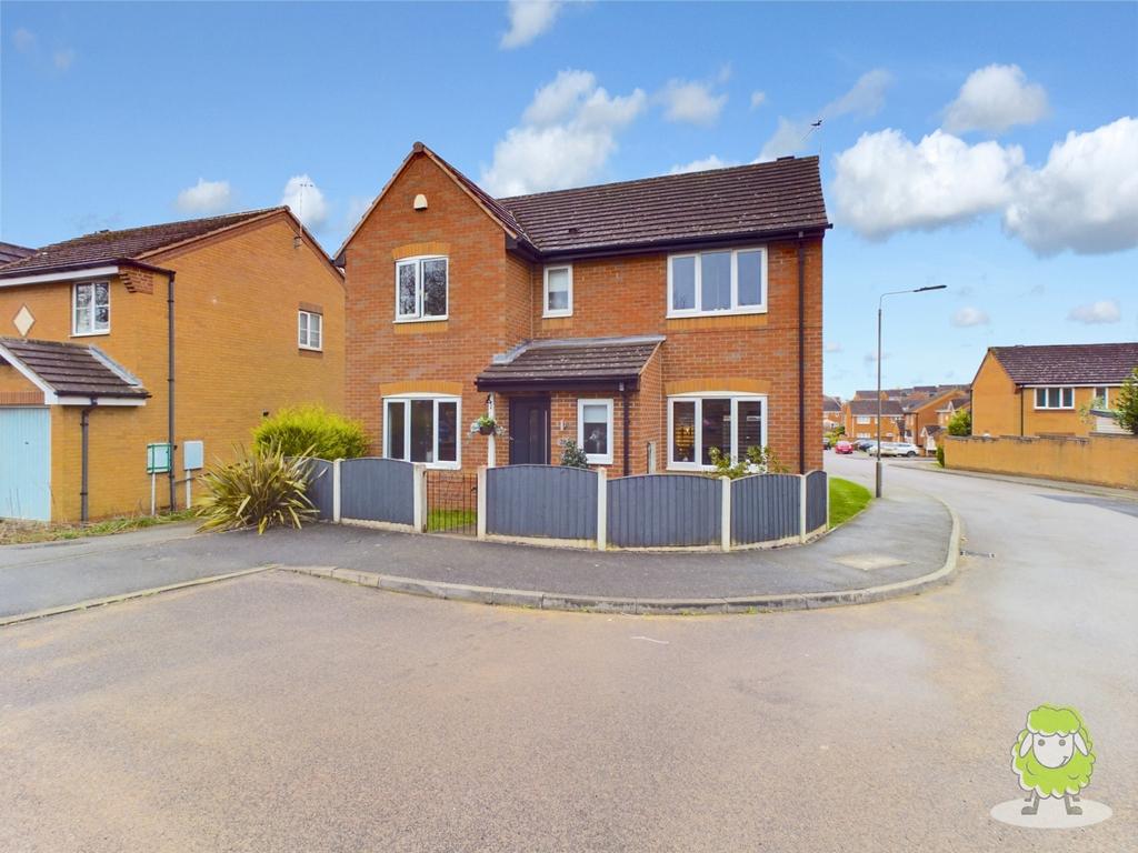 28 Carnation Road, Shirebrook, Mansfield 4 bed detached house for sale