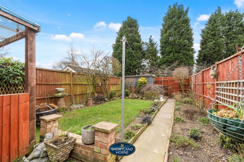 Rear garden