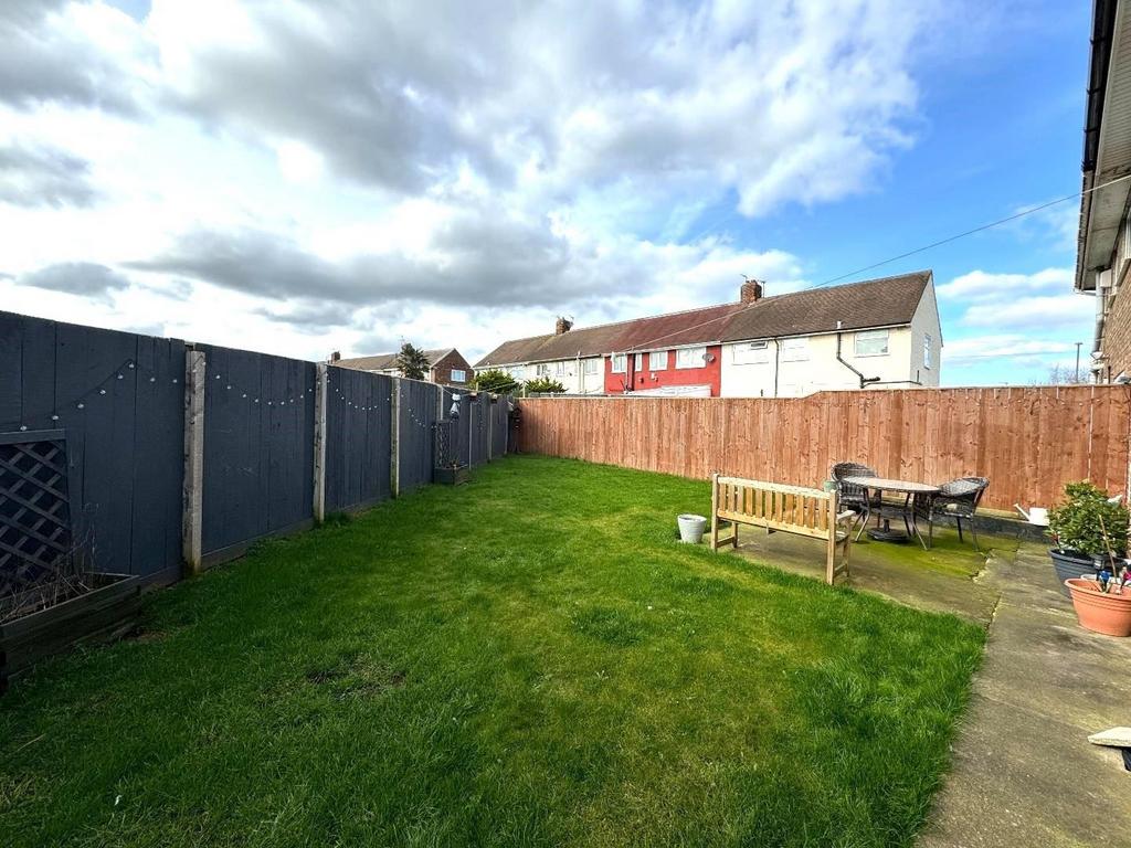 Rear garden