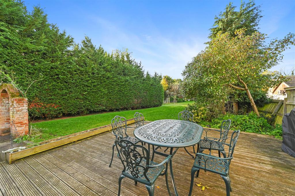 Rear garden
