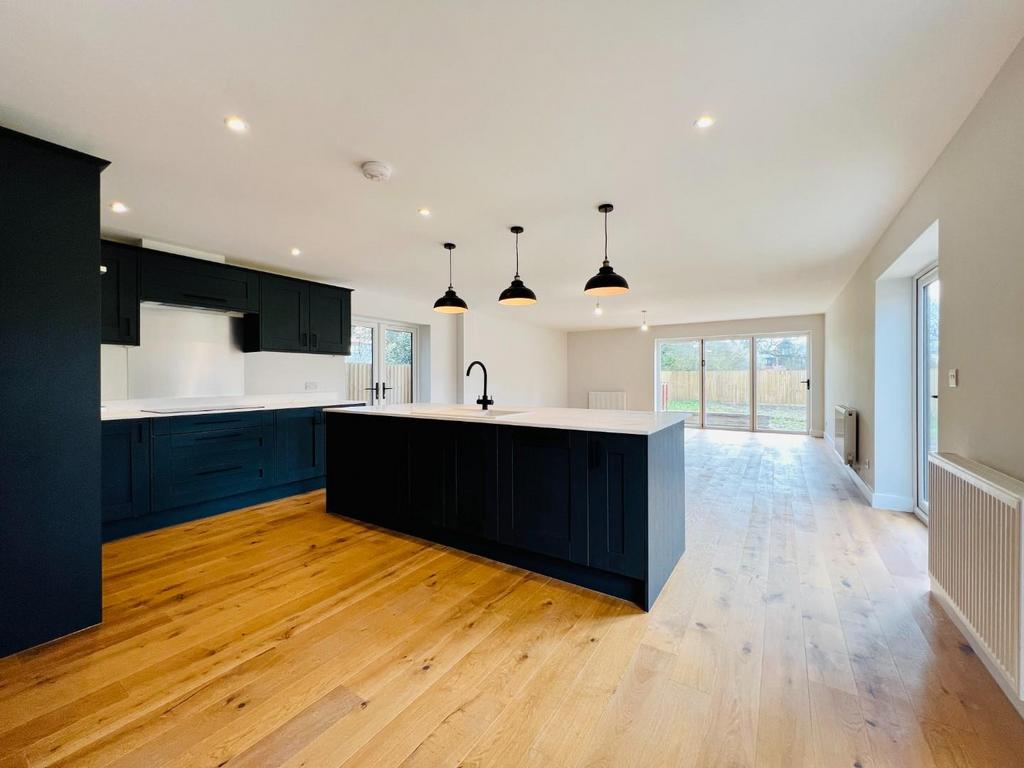 Open plan kitchen