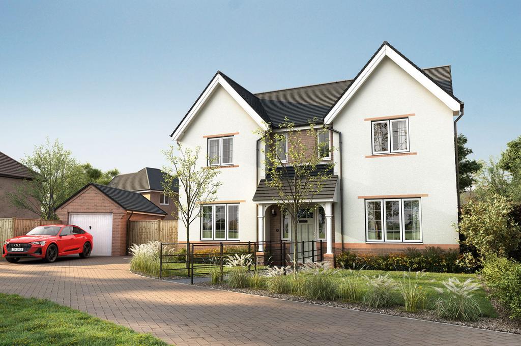 Plot 408, The Peele at Bloor Homes at Pinhoe, Farley Grove EX1 4 bed
