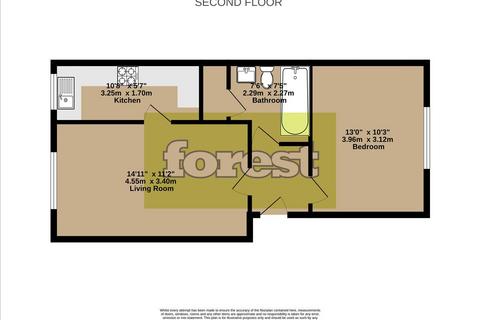 1 bedroom flat for sale, Beagle Close, Brookside, Feltham, Middlesex, TW13