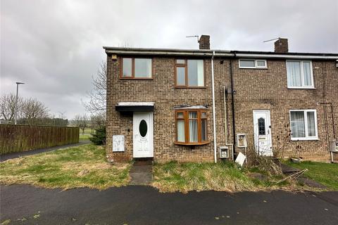 3 bedroom end of terrace house for sale, Dodds Close, Wheatley Hill, County Durham, DH6