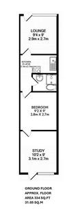 1 bedroom flat for sale, Lyon Park Avenue, Wembley, HA0