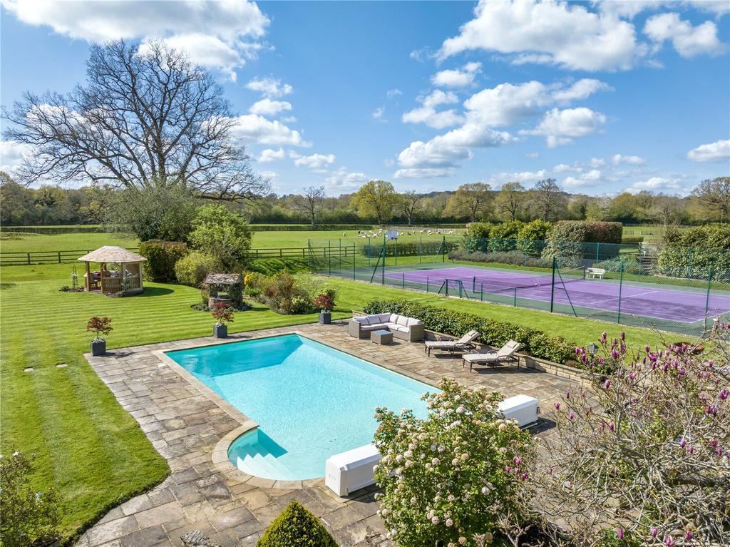 Pool & Tennis Court