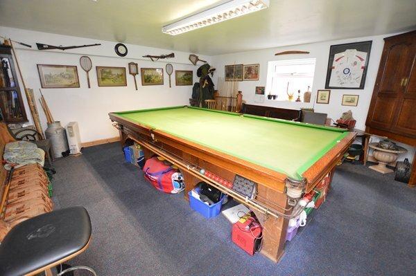 Snooker room