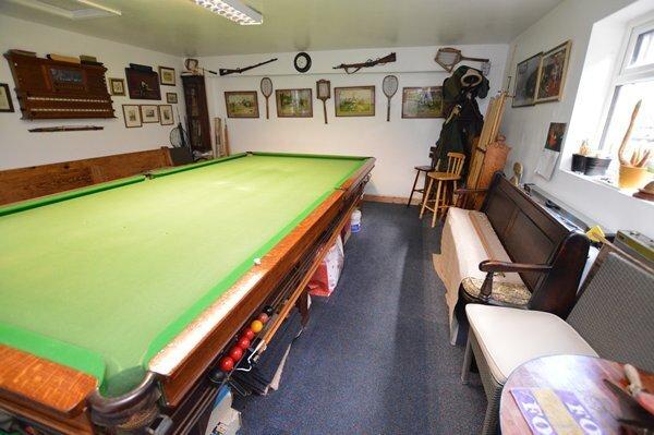 Snooker room