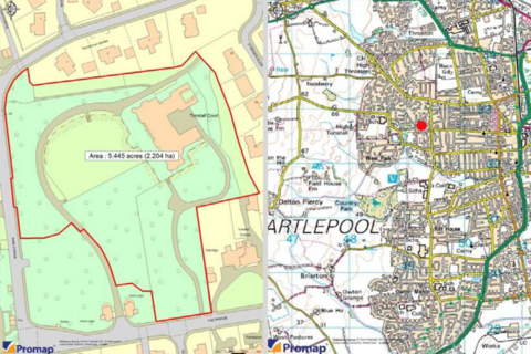 Land for sale, Tunstall Court, The Parade, Hartlepool, County Durham