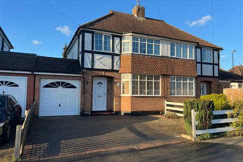 3 bedroom semi-detached house for sale, Uplands Road, Oadby, Leicester, Leicestershire, LE2 4NS