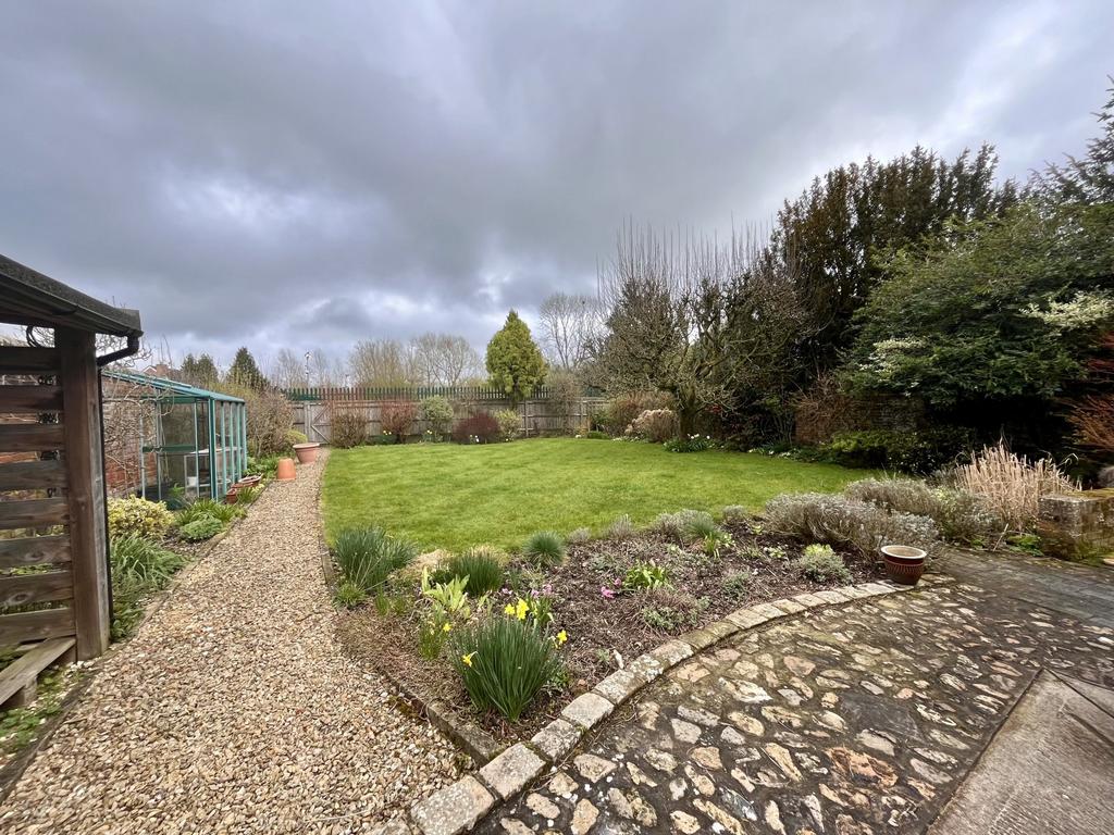 Rear garden