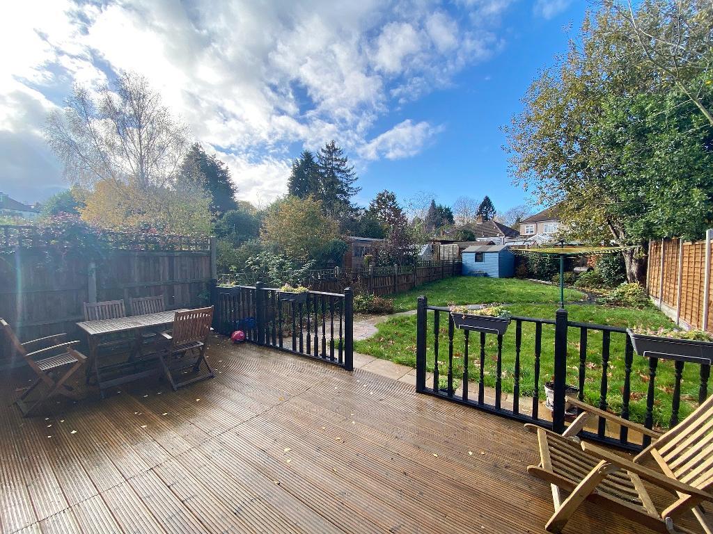 Rear garden