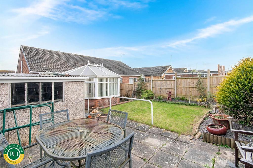 Rear patio