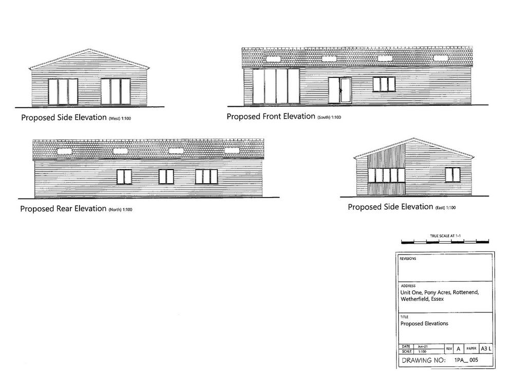 Proposed Elevations