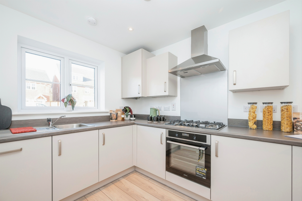 3 Bed show home kitchen at Broadland Fields