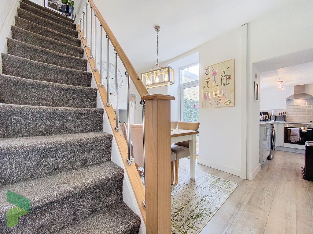 Stairs to Dining Room