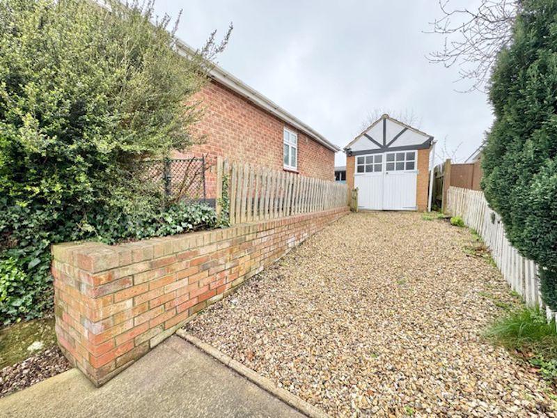 Driveway and garage