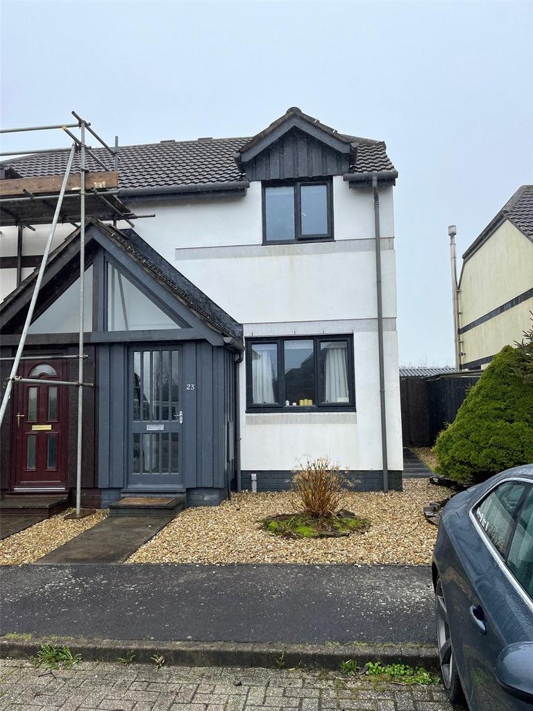Woolsery, Bideford 2 bed semidetached house for sale £190,000