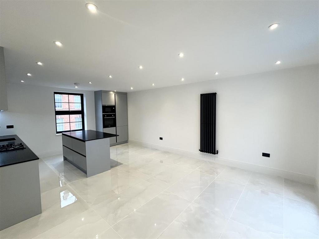 Reception Room/Open Plan Kitchen: