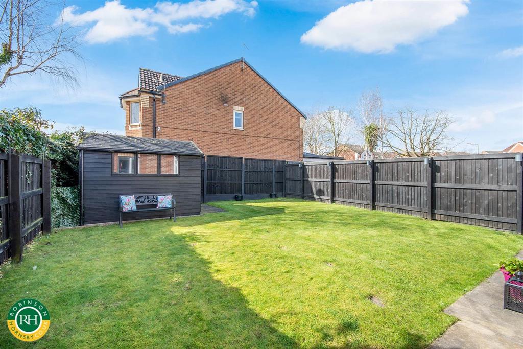 Rear garden
