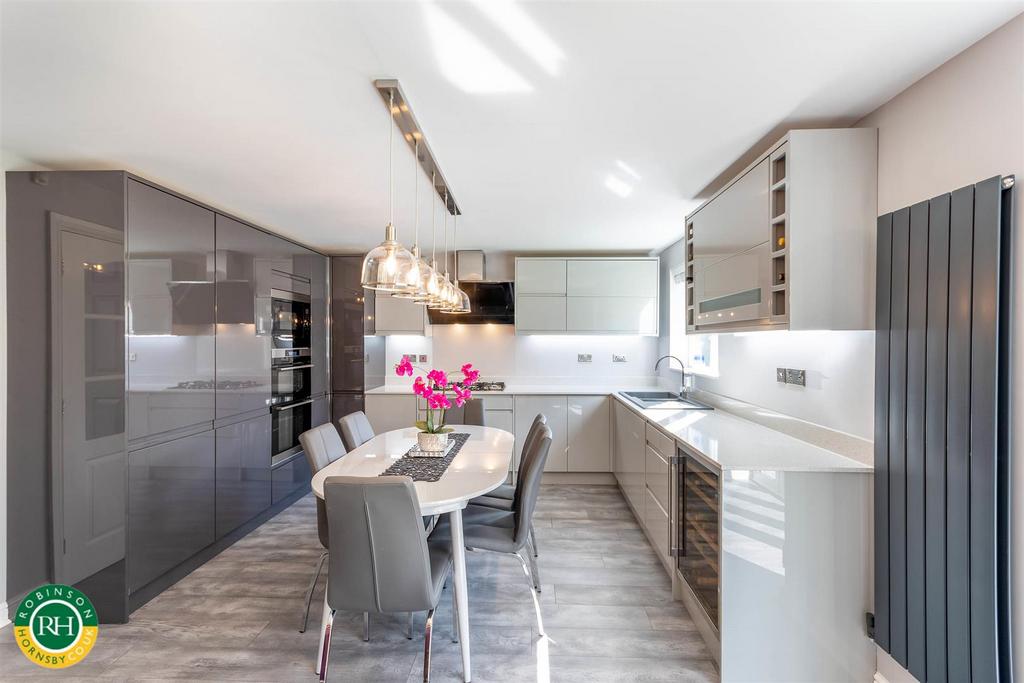 Open plan kitchen