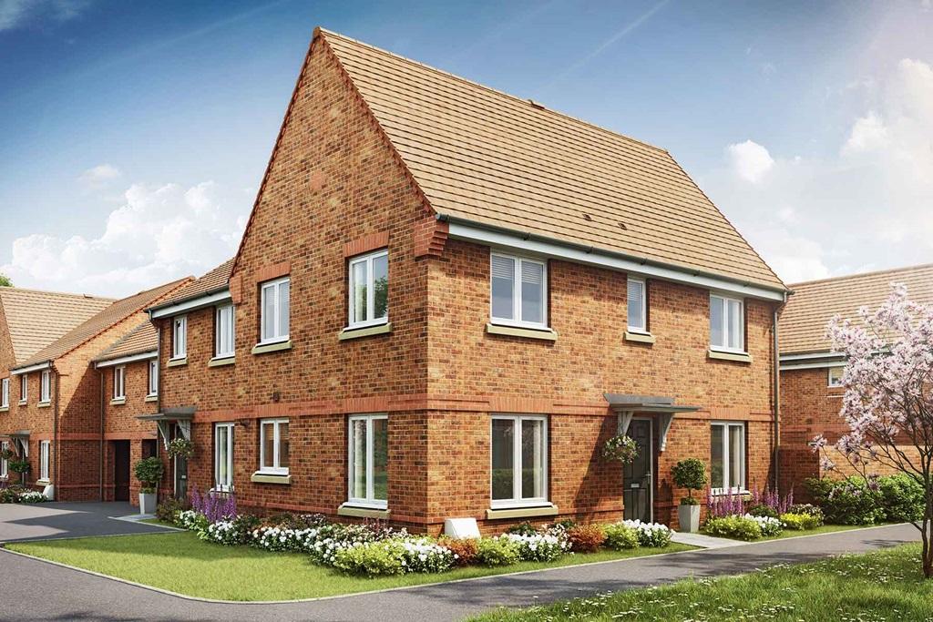 An artist&#39;s impression of the 3 bed Marsdale