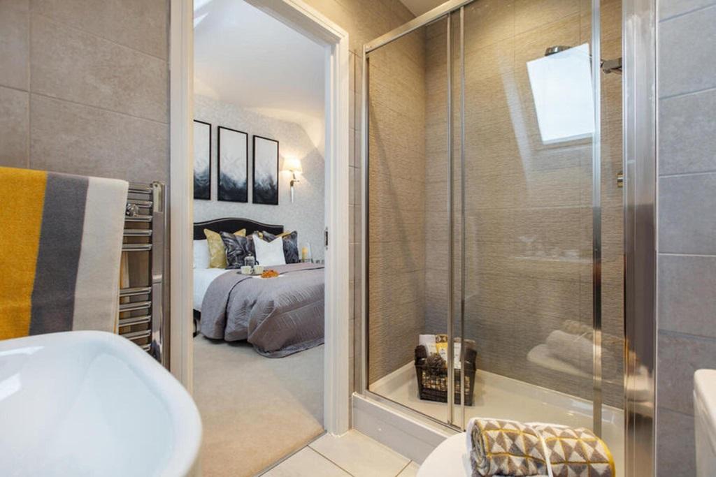 Bedroom 1 boasts its own en-suite shower room