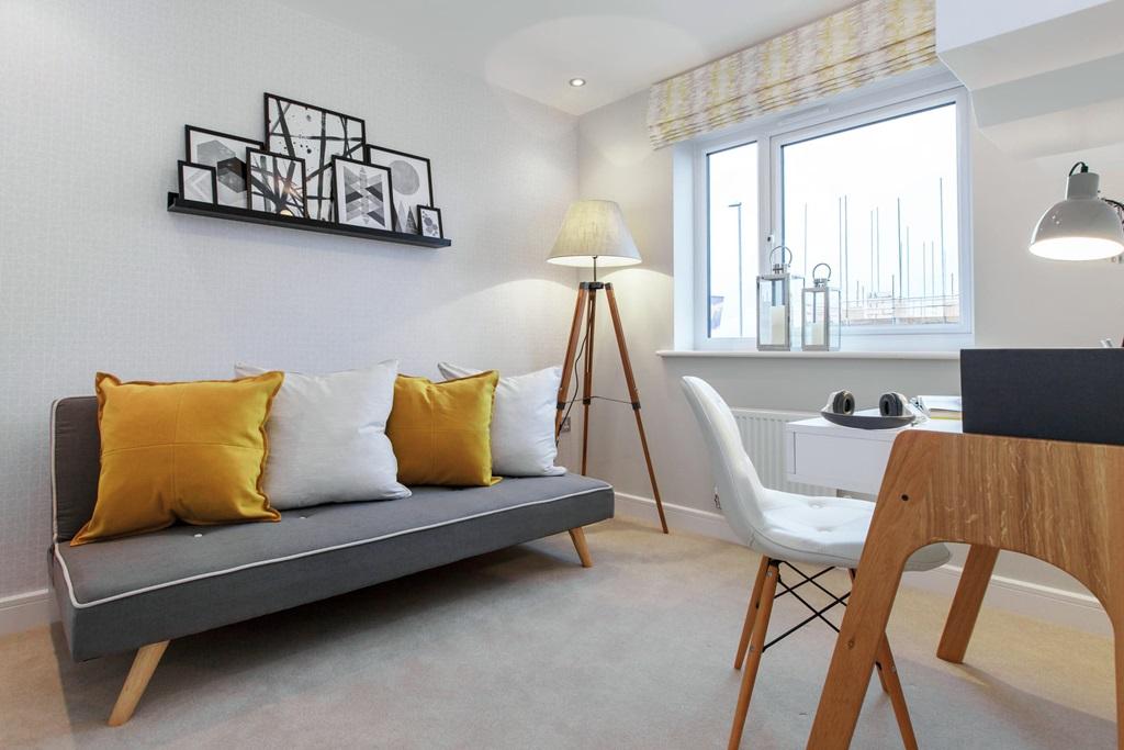 The single bedroom is a flexible space, which...